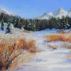 Winter Palette pastel painting