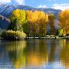 Autumn Reflections the Animas Valley photograph 