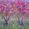 Spring's Invitation pastel painting