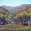 Autumn the Animas Valley pastel painting