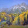 Autumn the Sneffels Range pastel painting